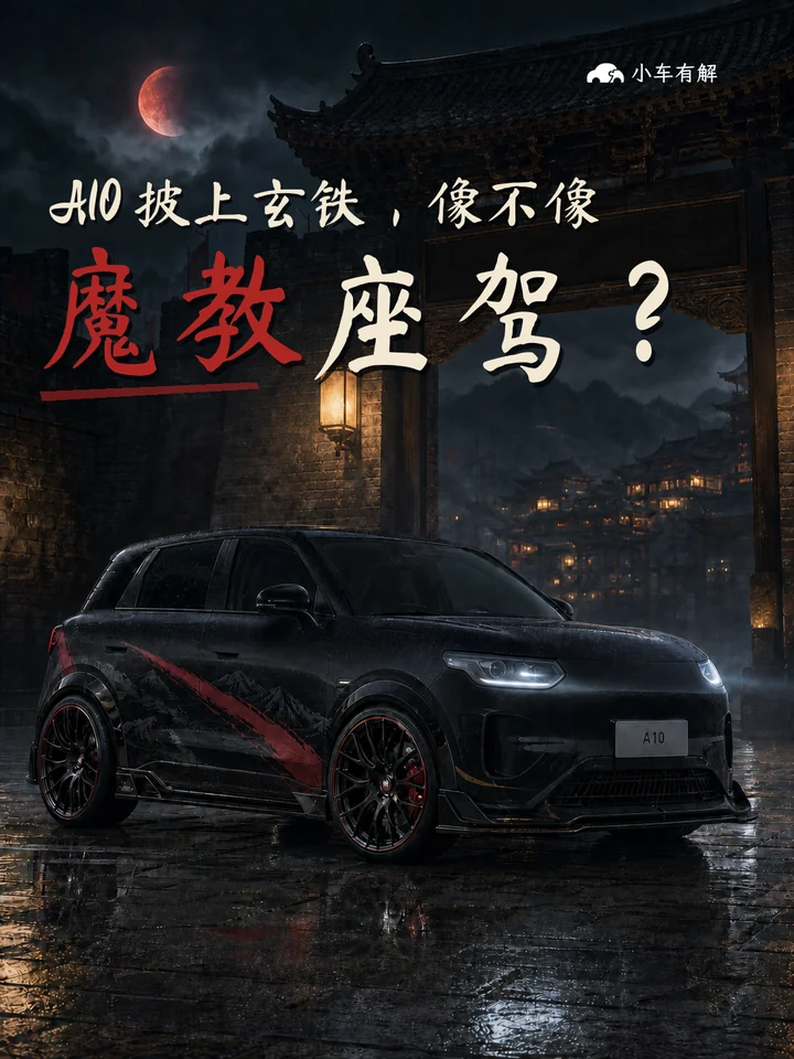 A10 披上玄铁，像不像魔教座驾？